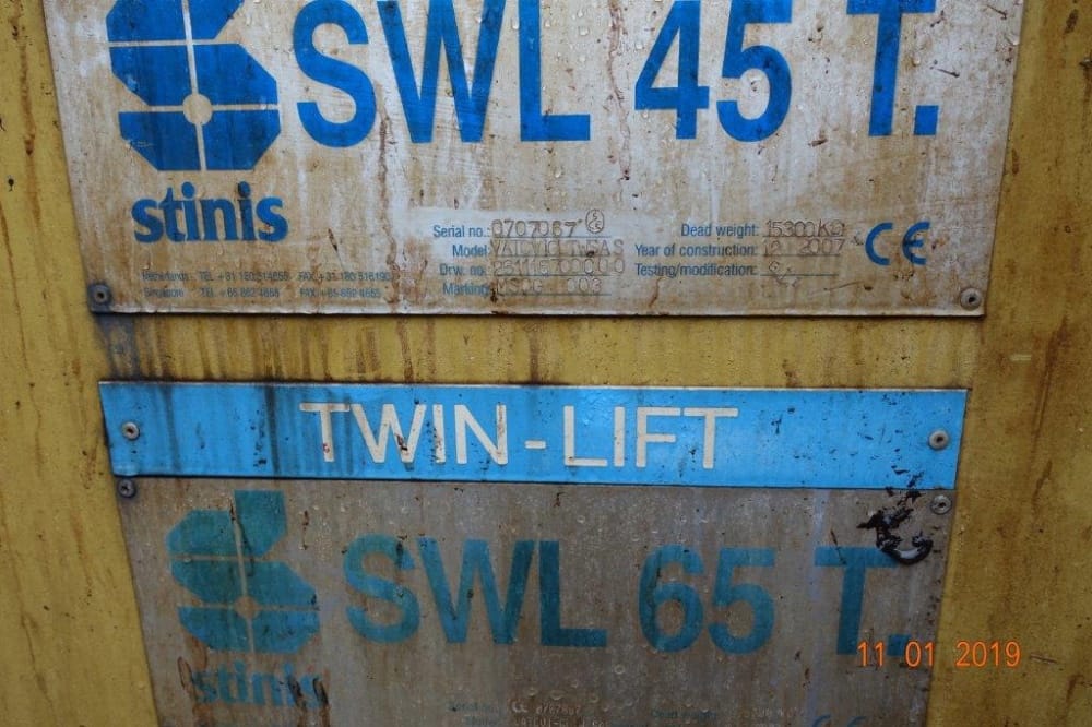 4x Stinis Twinlift Spreder 