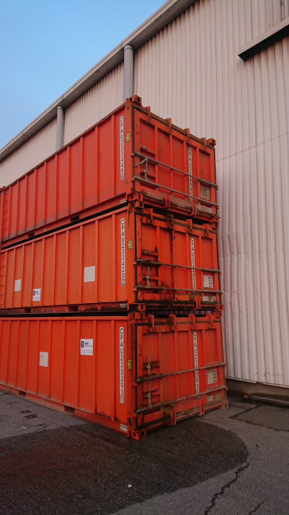 Multimodal 20 ' Container